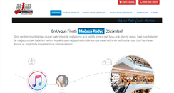 Desktop Screenshot of magazaradyo.com