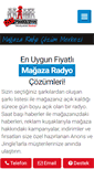 Mobile Screenshot of magazaradyo.com