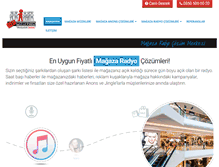 Tablet Screenshot of magazaradyo.com